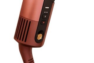 Close‑up of Shark SilkPro Straight hair straightener showing control buttons and handle design